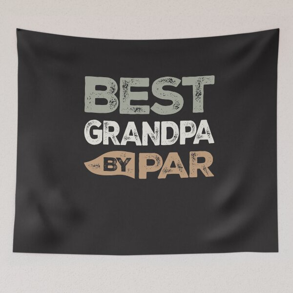 Item preview, Best Grandpa By Par Funny Golf Grandpa Saying Vintage Style designed and sold by cidolopez.