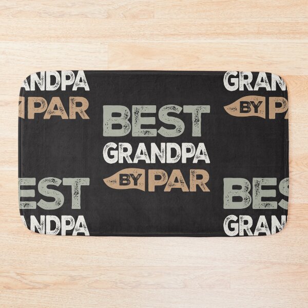 Item preview, Best Grandpa By Par Funny Golf Grandpa Saying Vintage Style designed and sold by cidolopez.