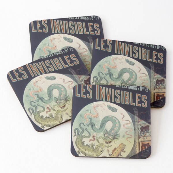 Item preview, "The Invisibles" Advertising Poster (1883) designed and sold by 19th Century in Color.