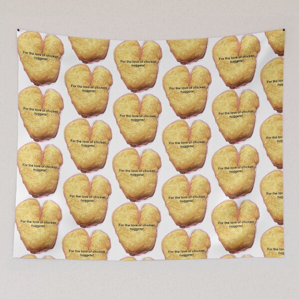 Item preview, For the love of chicken nuggets designed and sold by Punkinchunk.
