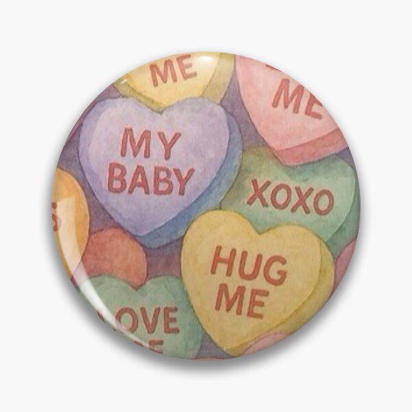 Item preview, Valentine’s Day Candy Hearts designed and sold by TinCatOutPost.