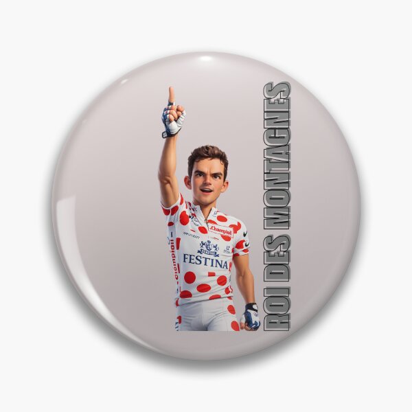 Item preview, Richard Virenque – Roi des Montagnes | King of the Mountains (Tour de France) designed and sold by malero-design.
