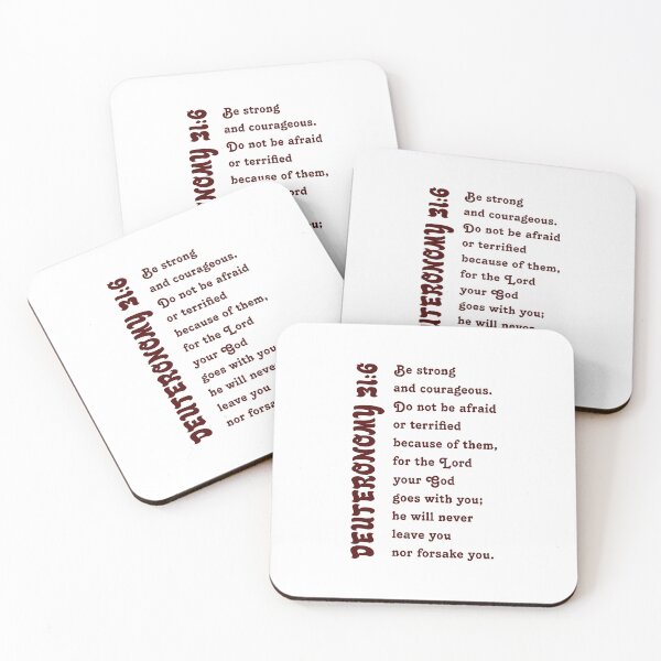Item preview, Deuteronomy 31:6 designed and sold by BelieversOTW.