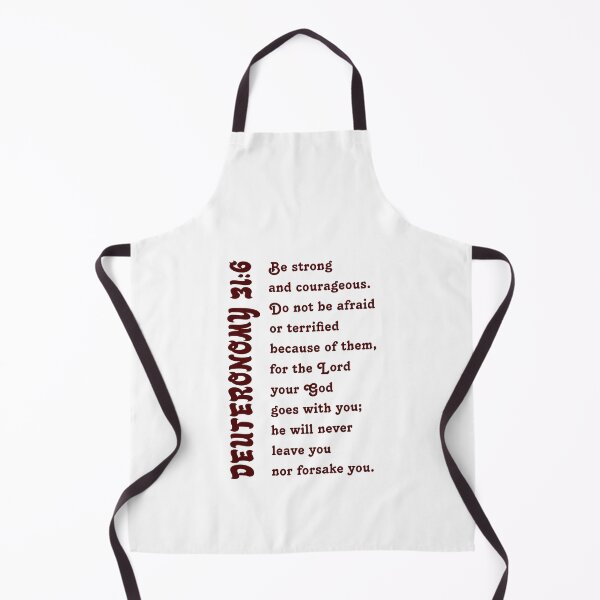 Item preview, Deuteronomy 31:6 designed and sold by BelieversOTW.