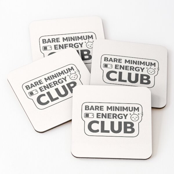 Item preview, Bare Minimum Energy Club designed and sold by plam50.
