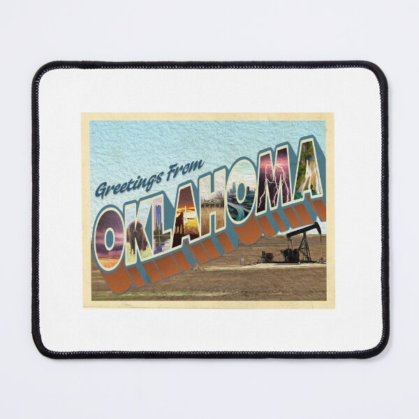 Item preview, Greetings From Oklahoma designed and sold by SportsBride.