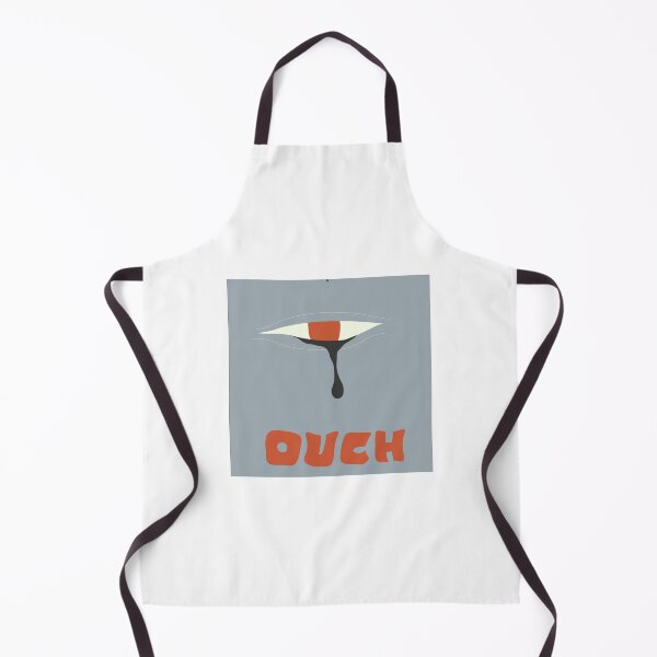 Item preview, Abstract "OUCH" Surreal Eye – Edgy Graphic Design designed and sold by artedesherazade.