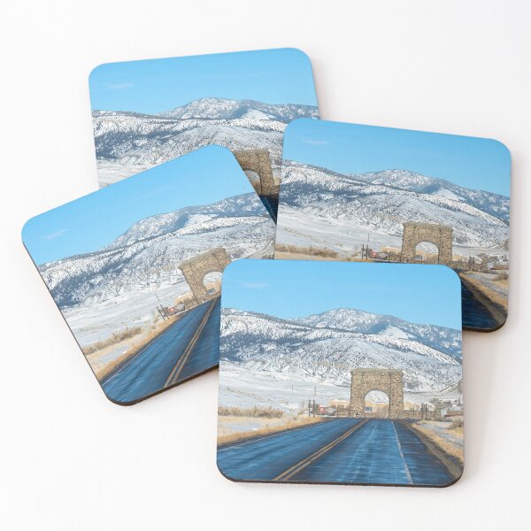 Item preview, Entrance to Yellowstone in Winter designed and sold by SafariByMarisa.