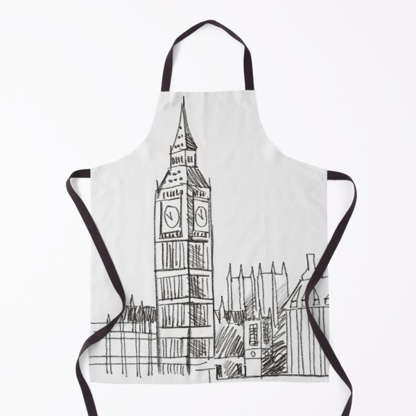 Item preview, Big Ben London Westminster Architecture Sketch designed and sold by Digital Muse 7.