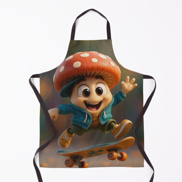 Item preview, Skater Mushroom designed and sold by Sillytoe.