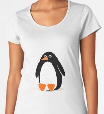 Penguin 1. Women's Premium T-Shirt