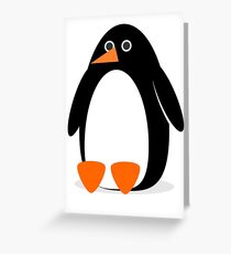 Penguin 1. Greeting Card