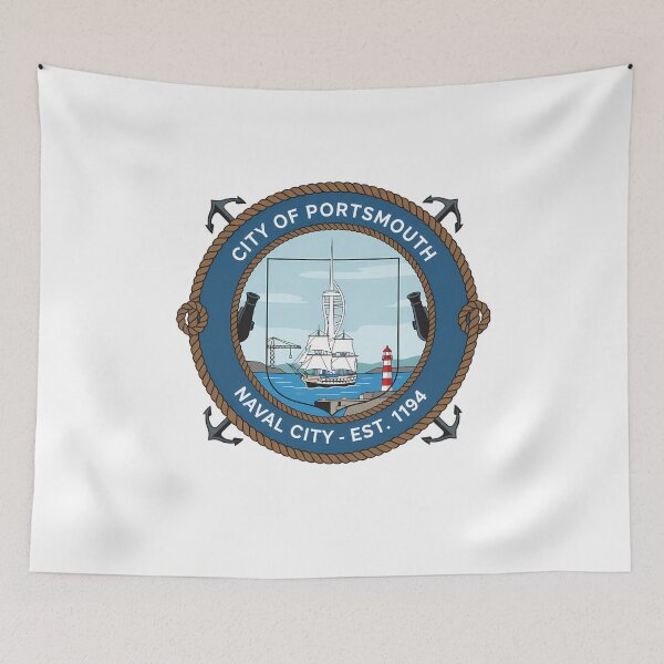 Item preview, Portsmouth Naval City England Emblem Seal designed and sold by k3rstman1.