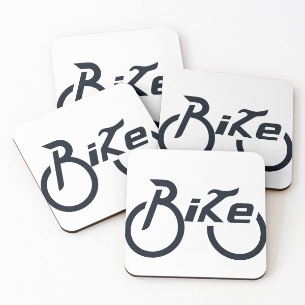 Item preview, Modern Bicycle Silhouette Lettering Art designed and sold by TypoMotion.