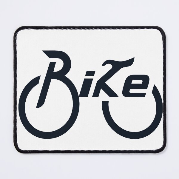 Item preview, Modern Bicycle Silhouette Lettering Art designed and sold by TypoMotion.