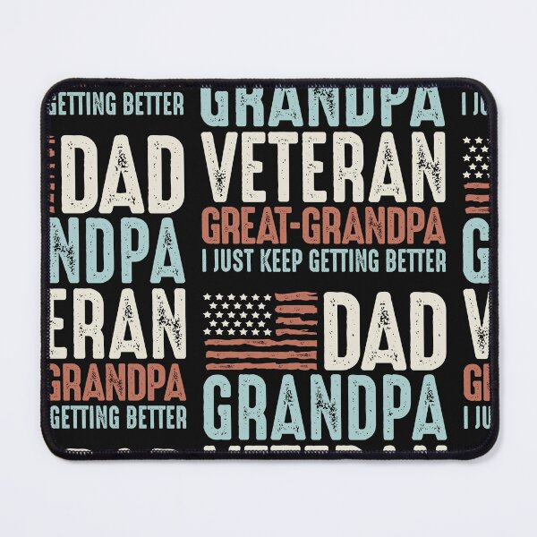 Item preview, Dad Grandpa Veteran Great Grandpa I Keep Getting Better designed and sold by cidolopez.