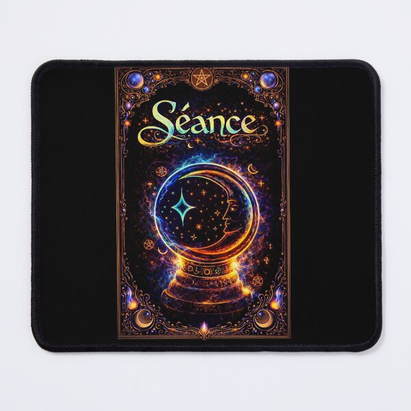 Item preview, Séance – Dark Ritual Crystal Ball Art (Red) designed and sold by BeesNeesTees.
