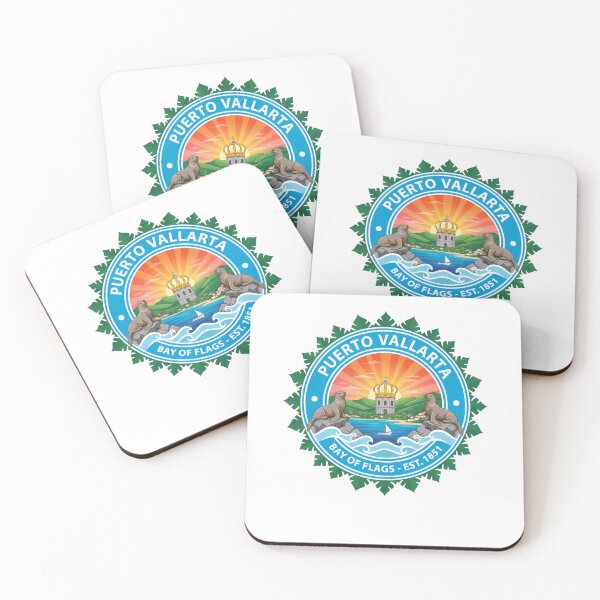 Item preview, Puerto Vallarta Bay of Flags Mexico Seal designed and sold by k3rstman1.