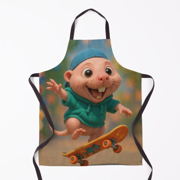 Item preview, Skater Naked Mole Rat designed and sold by Sillytoe.