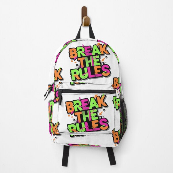 Item preview, Break the Rules – Vibrant Glitch Core Neo-Punk Typography designed and sold by VibranPalette.