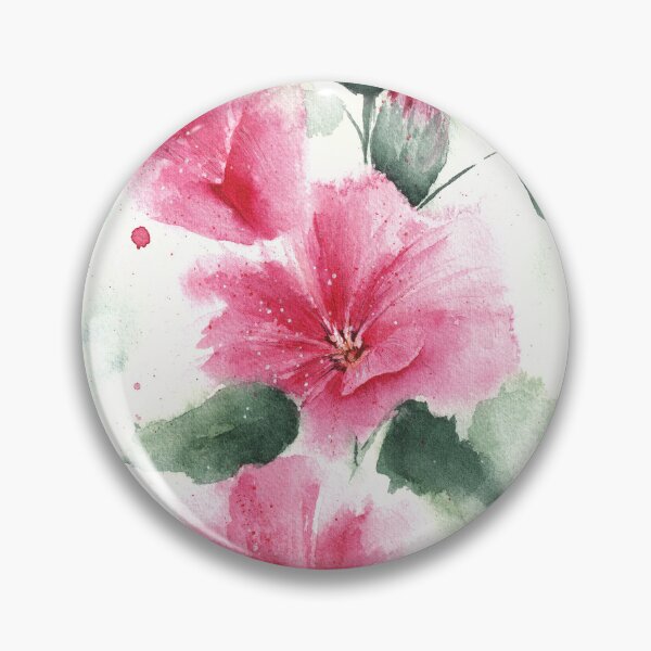 Item preview, Hollyhocks designed and sold by Édith Provost.