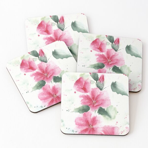 Item preview, Hollyhocks designed and sold by Édith Provost.