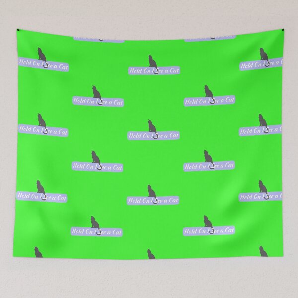 Item preview, Hold On I See a Cat – Kawaii Cute Cat Illustration designed and sold by GOTCHO1.