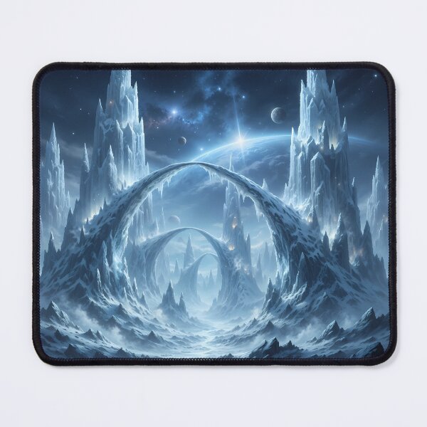 Item preview, Ethereal Frost: Celestial Ice Arches of a Distant World designed and sold by KYOFRAME.