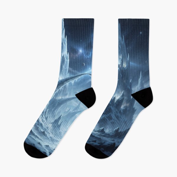 Item preview, Ethereal Frost: Celestial Ice Arches of a Distant World designed and sold by KYOFRAME.