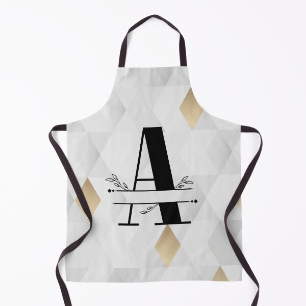 Item preview, Monogram...A...with a background of grey and gold diamonds designed and sold by CHASAcreative.