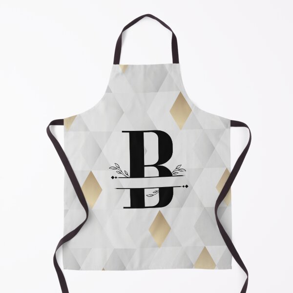 Item preview, Monogram...B...with an abstract gold and grey diamond background designed and sold by CHASAcreative.