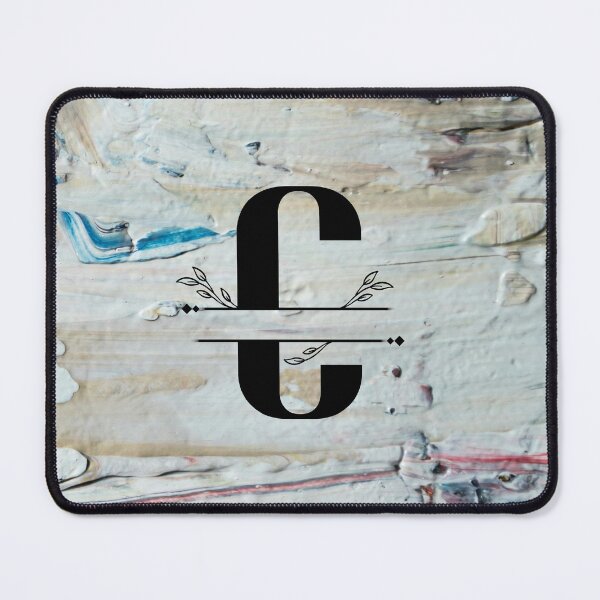 Item preview, Monogram...C... with colourful cement/concrete background designed and sold by CHASAcreative.