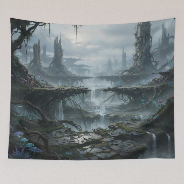 Item preview, Forgotten Echoes of a Verdant Civilization designed and sold by KYOFRAME.