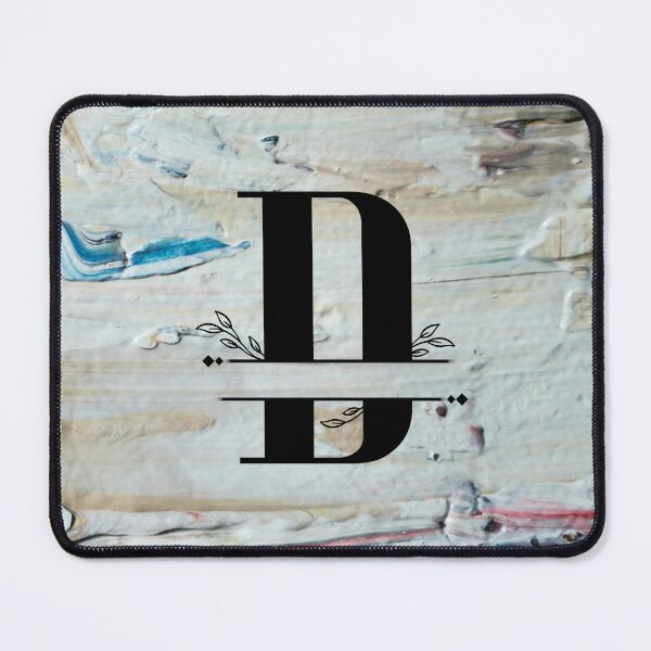Item preview, Monogram...D...with colourful concrete/cement background designed and sold by CHASAcreative.