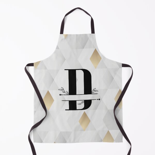 Item preview, Monogram...D...with abstract grey and gold diamond background designed and sold by CHASAcreative.