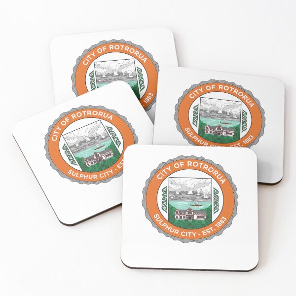 Item preview, Rotorua Sulphur City New Zealand Geothermal Waka Est. designed and sold by k3rstman1.