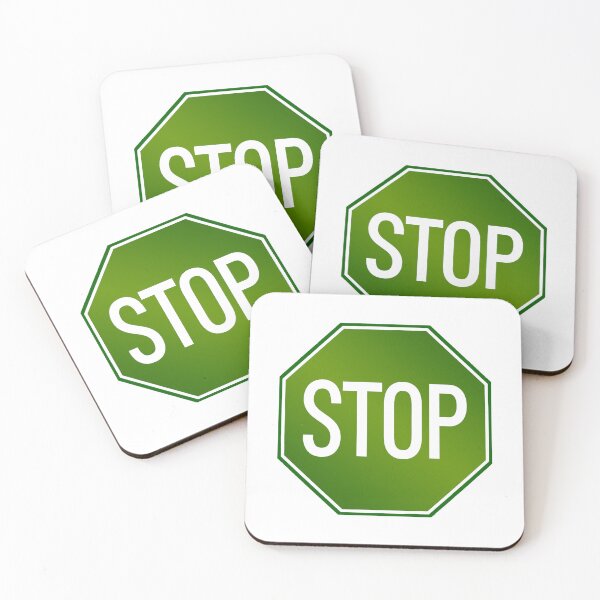 Item preview, Green Stop Sign designed and sold by Normbot2000.