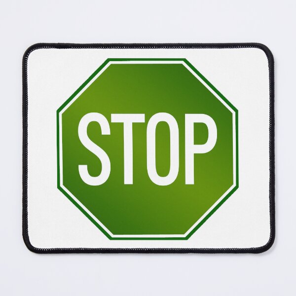 Item preview, Green Stop Sign designed and sold by Normbot2000.
