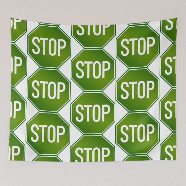 Item preview, Green Stop Sign designed and sold by Normbot2000.