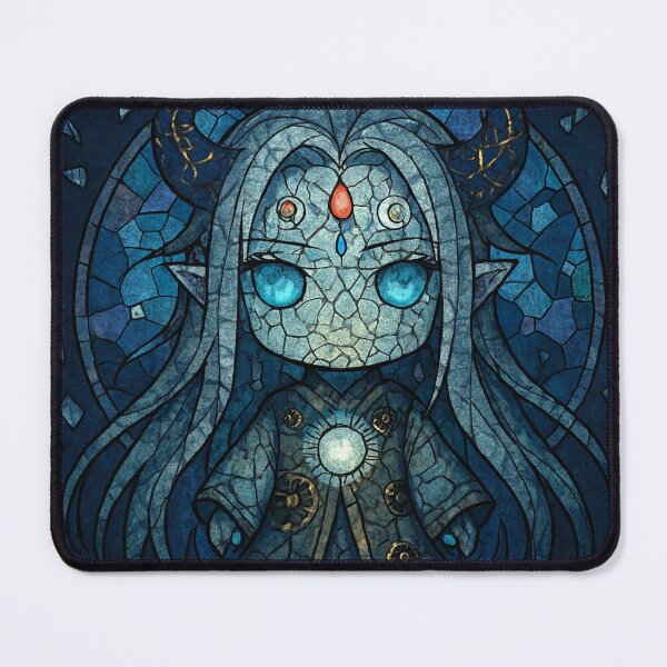 Item preview, Mystical Stained Glass Chibi Spirit designed and sold by Ecosetereos.