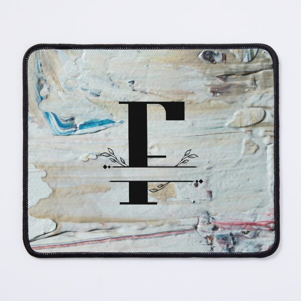 Item preview, Monogram...F... on colourful textured cement/concrete background designed and sold by CHASAcreative.