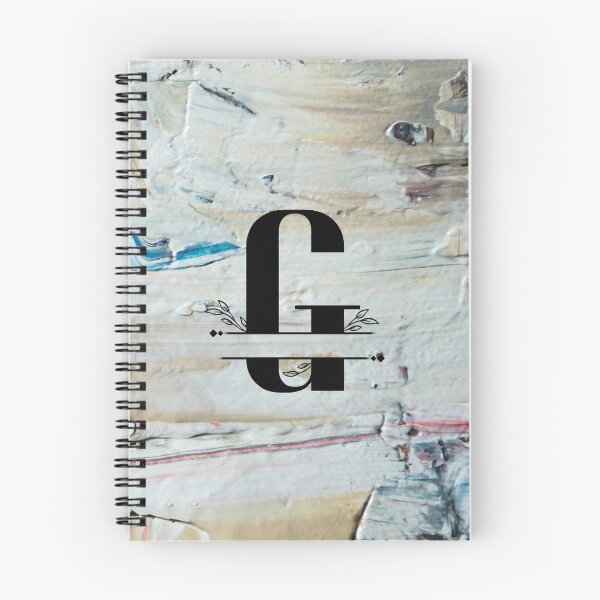 Item preview, Monogram...G... on a colourful textured cement wall background designed and sold by CHASAcreative.