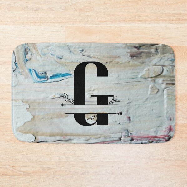 Item preview, Monogram...G... on a colourful textured cement wall background designed and sold by CHASAcreative.