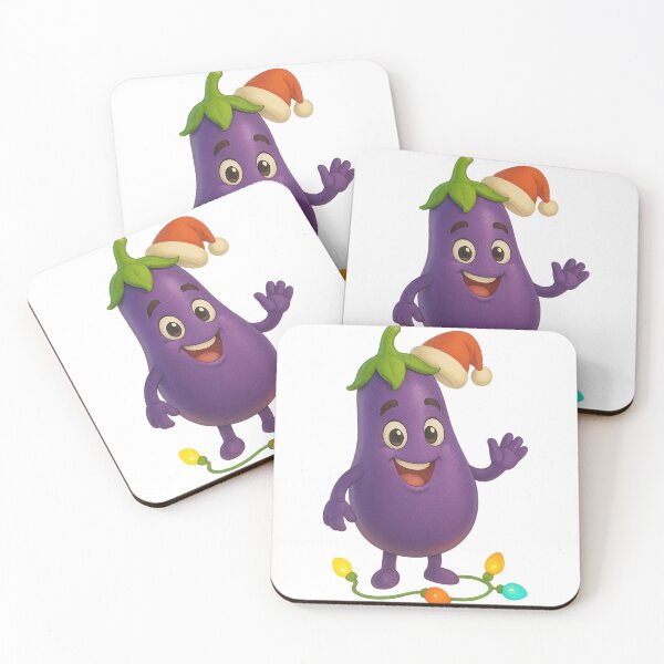 Item preview, Christmas Eggplant designed and sold by Sillytoe.