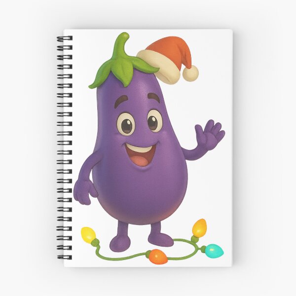 Item preview, Christmas Eggplant designed and sold by Sillytoe.