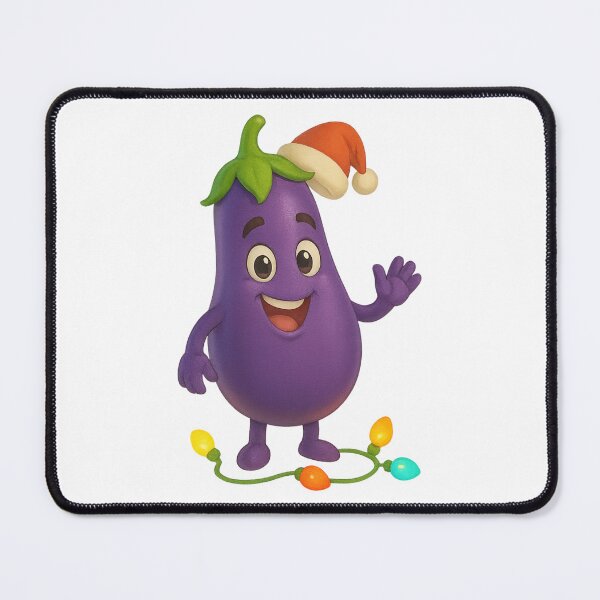Item preview, Christmas Eggplant designed and sold by Sillytoe.