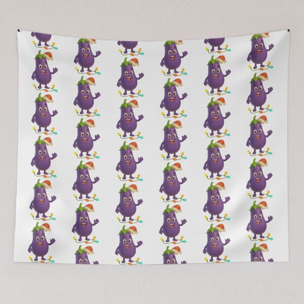 Item preview, Christmas Eggplant designed and sold by Sillytoe.