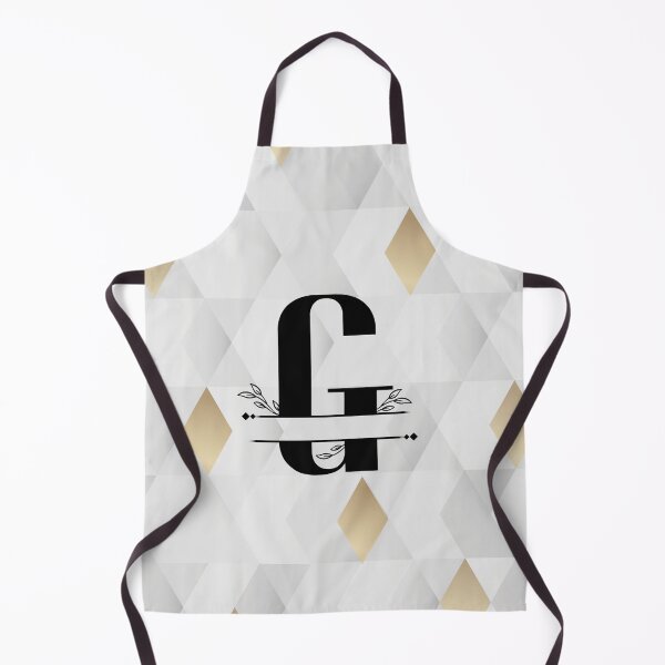 Item preview, Monogram...G... with abstract gold and grey diamond background designed and sold by CHASAcreative.