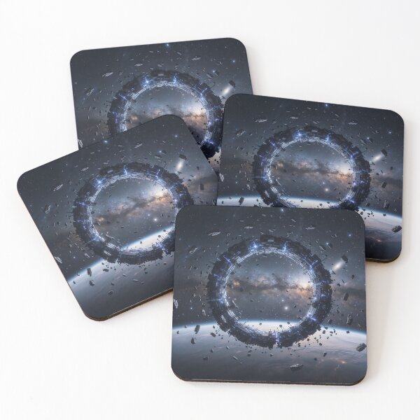 Item preview, Orbital Halo: The Last Bastion of Earth designed and sold by KYOFRAME.