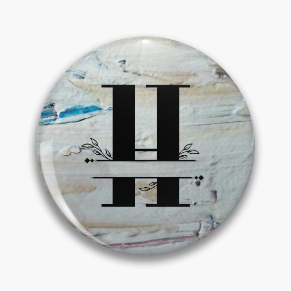 Item preview, Monogram...H...on colourful textured cement/concrete wall background designed and sold by CHASAcreative.